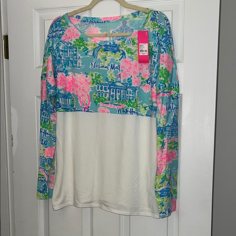 NWT Lilly Pulitzer Finn Top, Size L